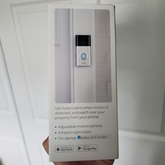 RING 2 Video Doorbell NEW in box (unsealed) - Picture 3 of 7